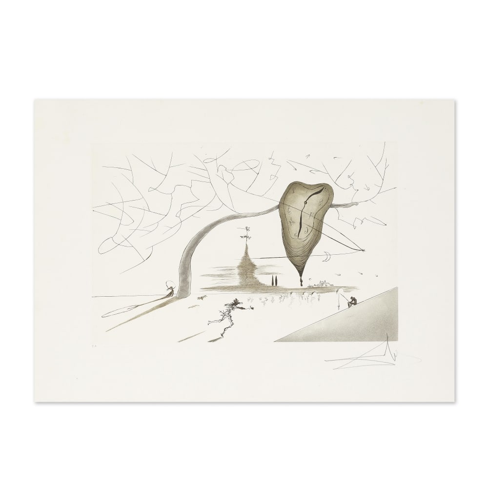 SALVADOR DALÍ (1904-1989) Aurelia, 1972 (Michler & Löpsinger, 562 à 565)Portefeui... (1 of 1)