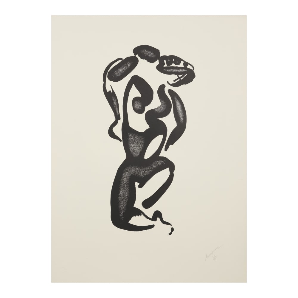 ALEXANDER ARCHIPENKO (1887-1964) Les formes vivantes, 1963 (Karshan, no. 44-53)Portfolio comple...: ALEXANDER ARCHIPENKO (1887-1964) Les formes vivantes, 1963 (Karshan, no. 44-53) Portfolio complet comprenant un ensemble de 10 lithographies sur vélin BFK Rives filigrané Toutes sont sign