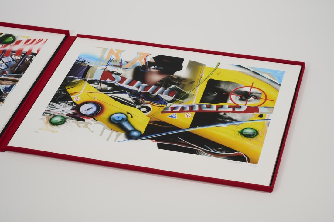 PETER KLASEN (NE EN 1935) Lost Landscape, 2013 In-folio de huit estampes numériques, accomp...: PETER KLASEN (NE EN 1935) Lost Landscape, 2013 In-folio de huit estampes numériques, accompagnées d'un texte de Renaud Faroux Toutes signées et datées '2013' et numérotée