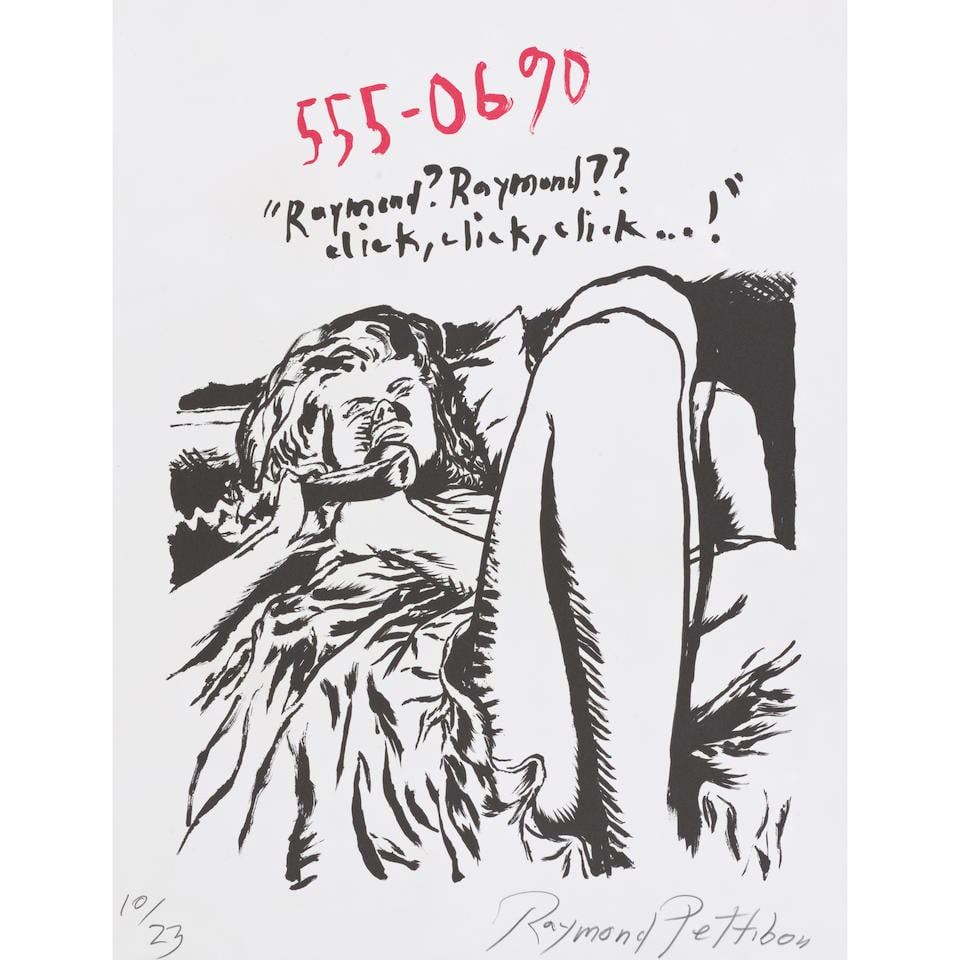 Raymond Pettibon (born 1957); Untitled (555-0690); (1 of 1)