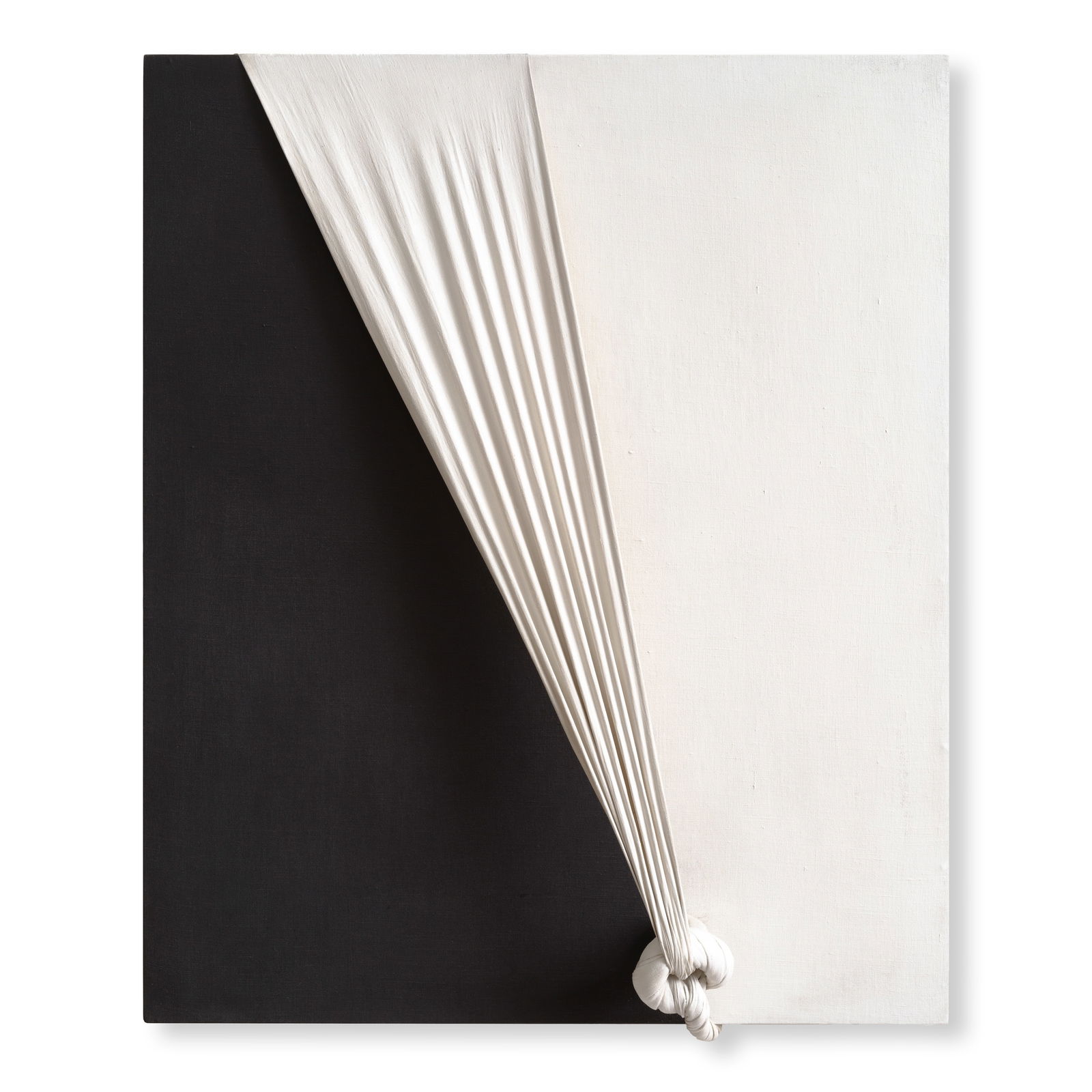 JORGE EIELSON (1924-2006) Quipus 31 BN-1 1966-1971: JORGE EIELSON (1924-2006) Quipus 31 BN-1 1966-1971 signé, titré et daté Roma 66 - Paris 71 au revers acrylique sur toile sur panneau signed, titled and dated Roma 66 - Paris 71 o