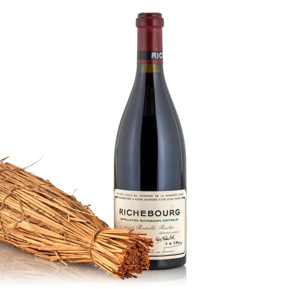 Domaine de la Romanée Conti Richebourg 1995 (1 bottle): Domaine de la Romanée Conti Richebourg 1995 Côte de Nuits u: 1cm, lightly marked label 1 bottle Footnotes: Burgundy This lot is subject to the following lot symbols: • • Zero rat