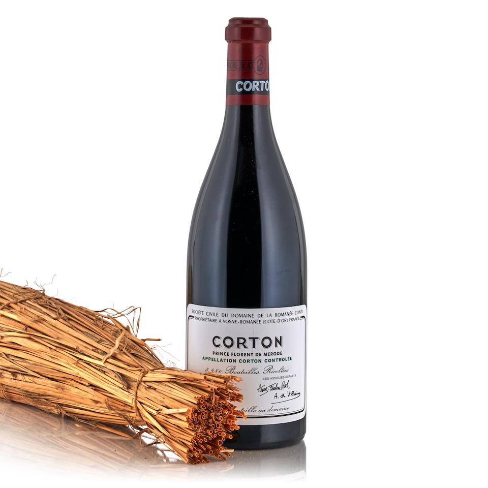 Domaine de la Romanée Conti Corton 2009 (1 bottle): Domaine de la Romanée Conti Corton 2009 Côte de Nuits u: 0.5cm 1 bottle Footnotes: Burgundy This lot is subject to the following lot symbols: • • Zero rated for tax, no tax will