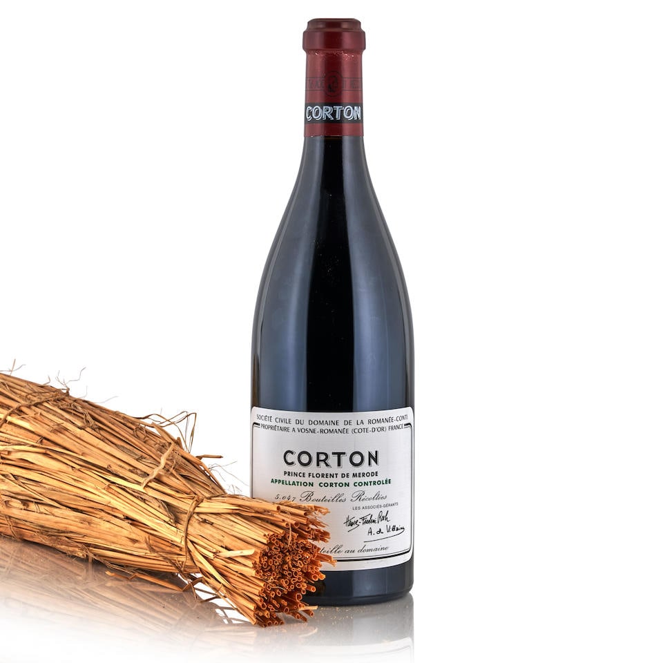 Domaine de la Romanée Conti Corton 2016 (1 bottle): Domaine de la Romanée Conti Corton 2016 Côte de Nuits u: 0.5cm 1 bottle Footnotes: Burgundy This lot is subject to the following lot symbols: • • Zero rated for tax, no tax will