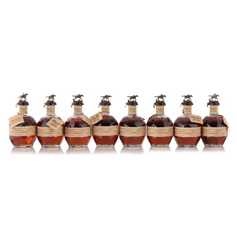 Blanton's Single Barrel Complete Set (8 750ml bottles) (1 of 1)