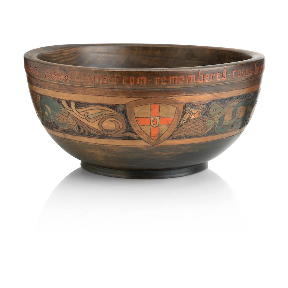 An Irish Arts and Crafts bowl Circa 1900 (1 of 1)