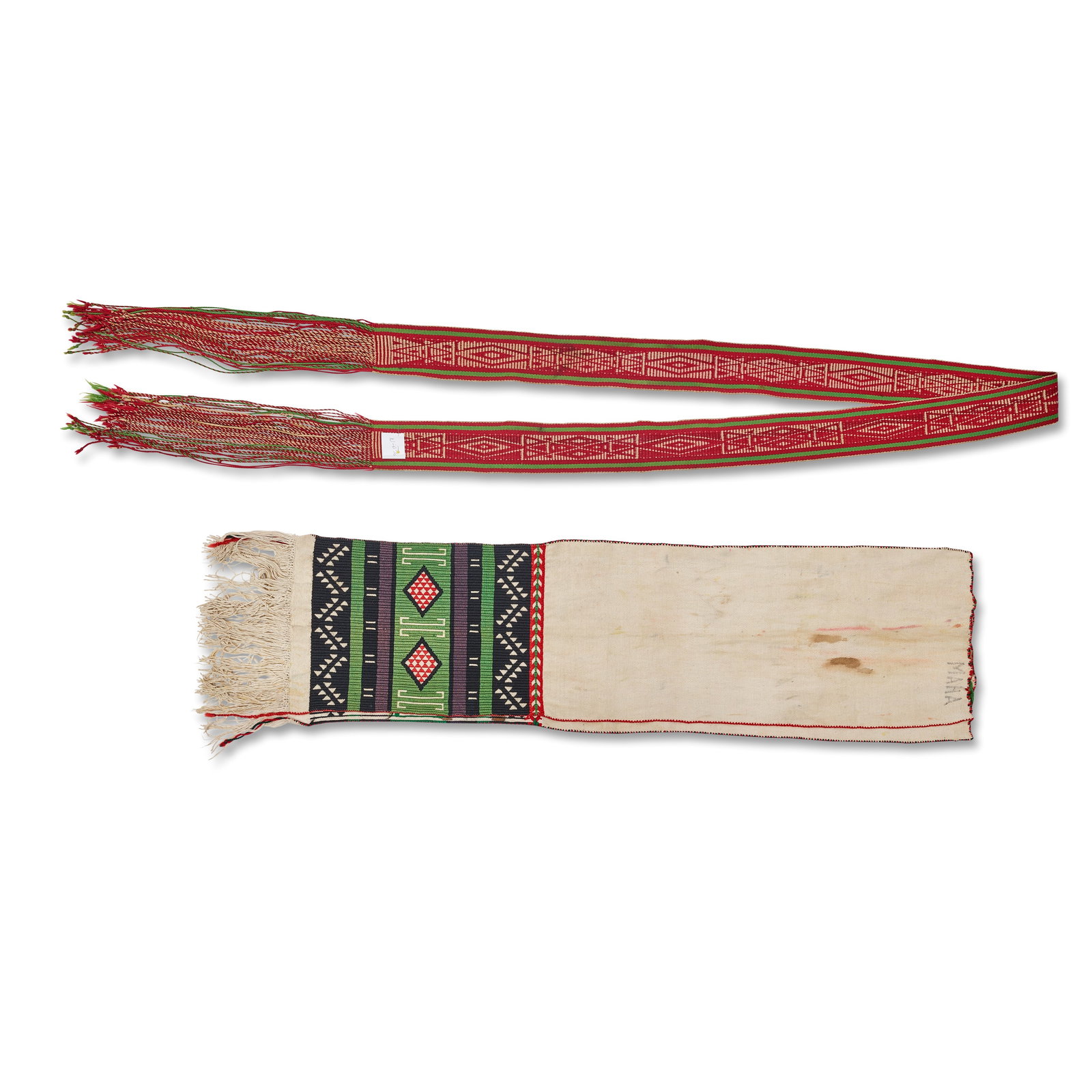 Two Pueblo textiles (1 of 2)