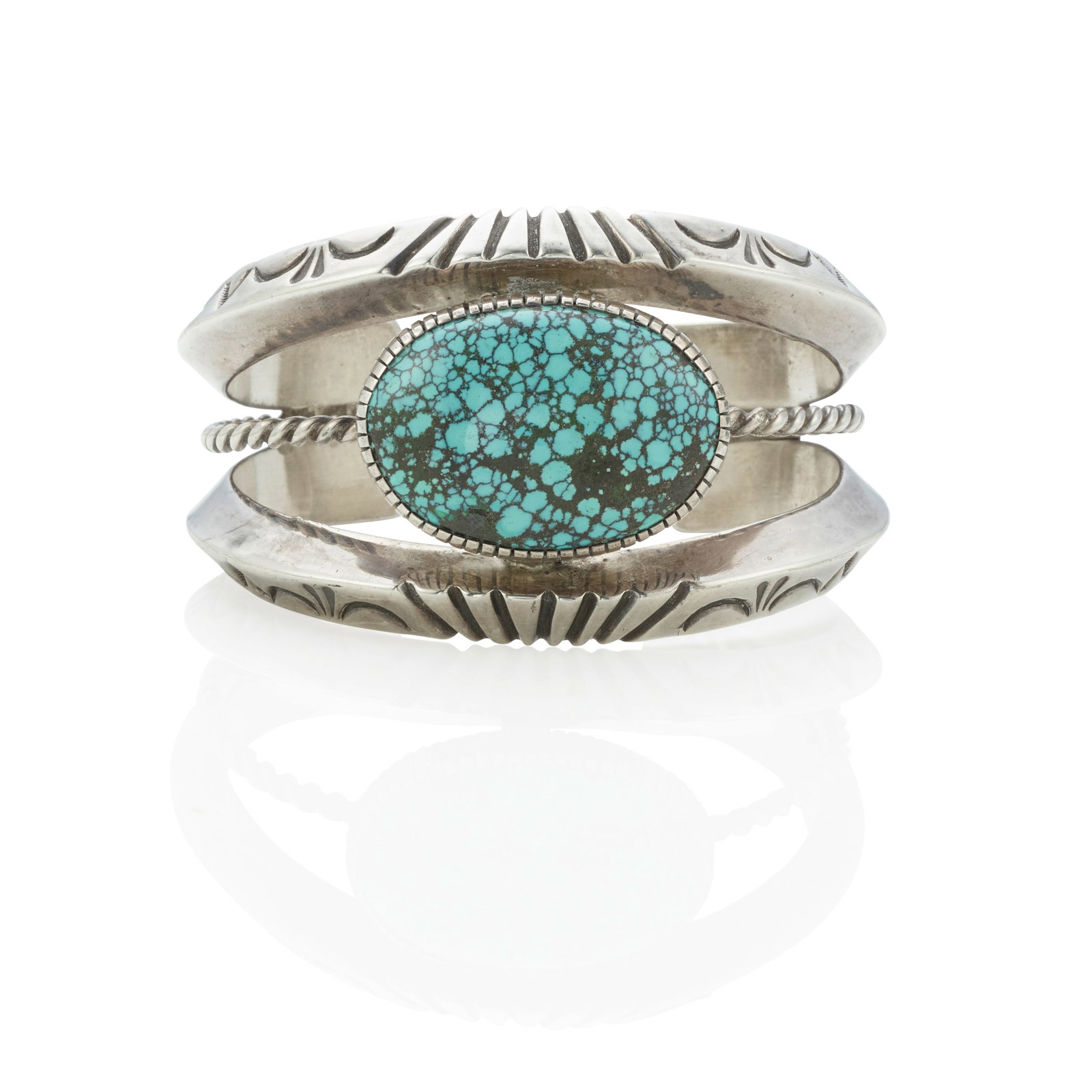 A Diné (Navajo) cuff bracelet (1 of 3)