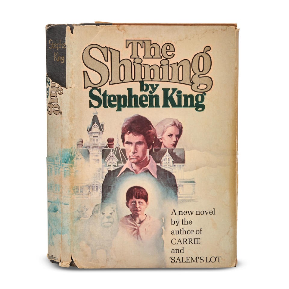 Stephen King, The Shining, 1st Edition Copyright 1977 (1 of 2)