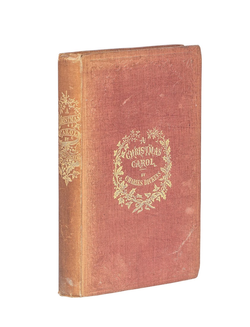 DICKENS (CHARLES) A Christmas Carol. In Prose. Being a Ghost Story of Christmas, FIRST EDITION, ... (1 of 3)