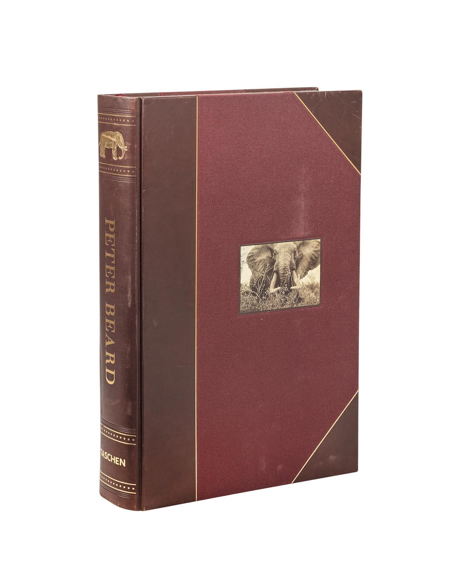 BEARD (PETER) Peter Beard, [Cologne], Taschen, 2006: BEARD (PETER) Peter Beard, [limited to 2500 copies, this stamped 'Sample' and not signed], edited by Nejma Beard and David Fahey, designed by Ruth Ansel, introduction by Owen Edwards, text in English