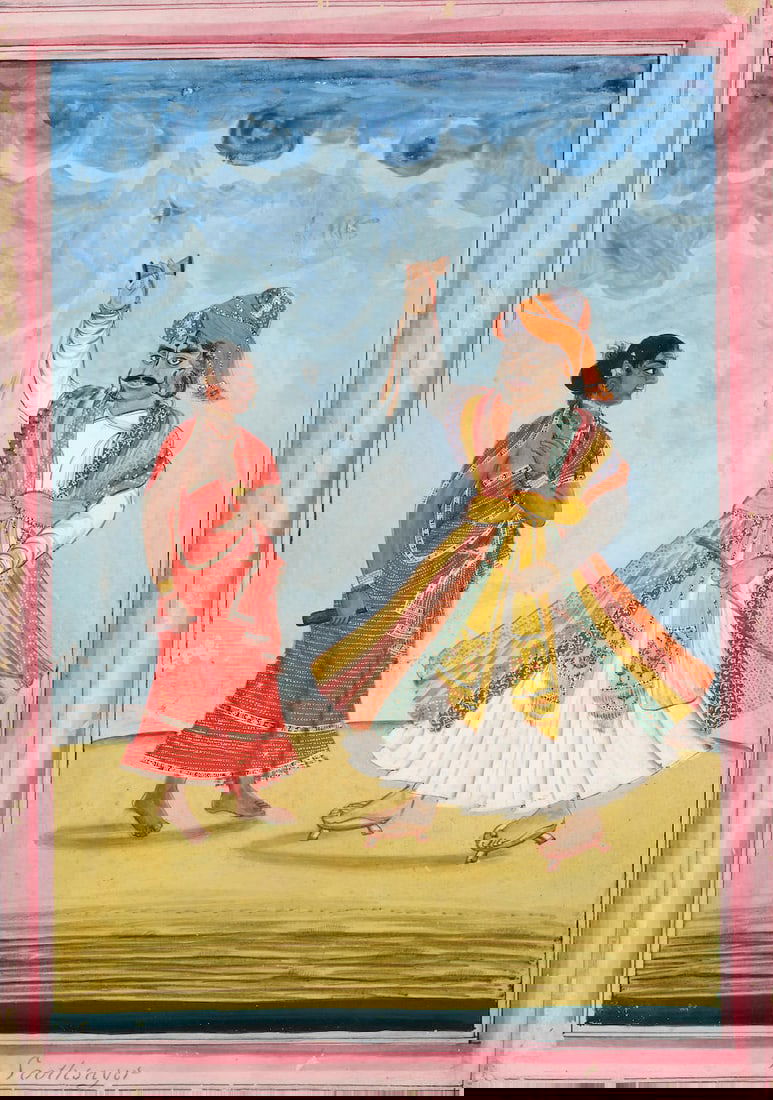 Company School (19th Century) Soothsayer; Portraits of a Butler; Dubash (three works) 14 3/4 x 1... (1 of 6)