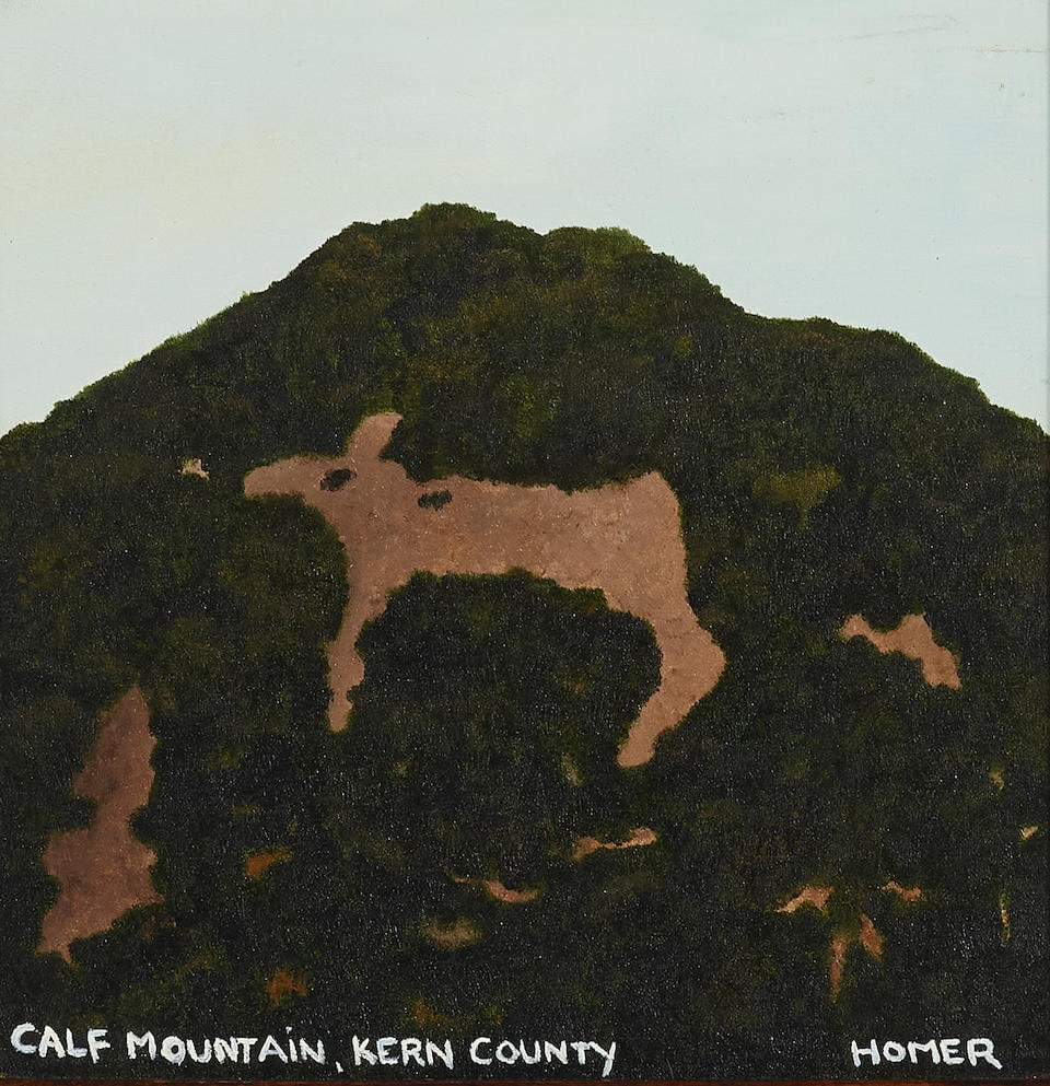 Jessie Homer French (American, born 1940) Calf Mountain, Kern County, 1987 12 x 12in (30.5 x 30.... (1 of 3)