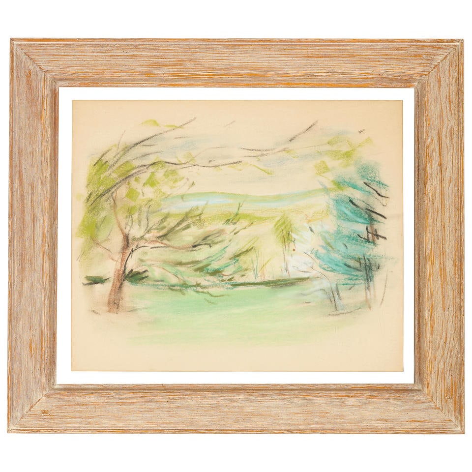 Hobson Pittman (American, 1898-1972) Still Life; Landscape; Untitled (three works) sight sizes t... (1 of 8)