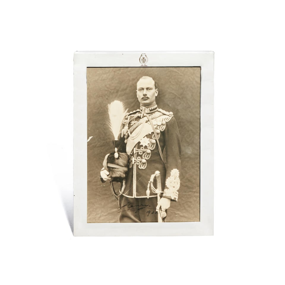 ROYAL INTEREST: a silver frame with Prince Henry, Duke of Gloucester signed photograph Henry Hod... (1 of 1)