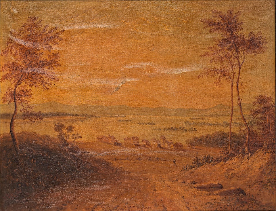 William Henry Bartlett (British, 1809-1854) Centre Harbour on Lake Winnipesaukee, New Hampshire (1 of 3)