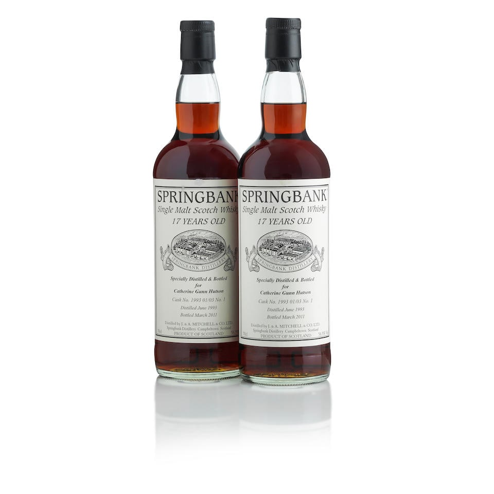 Springbank  17 Year Old, 1993 (2x 70cl) (1 of 2)