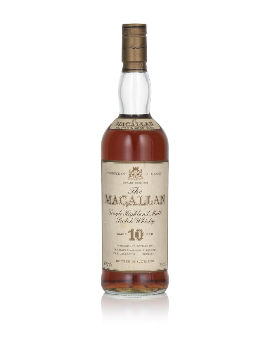 The Macallan 10 Year Old (1x 75cl) (1 of 2)