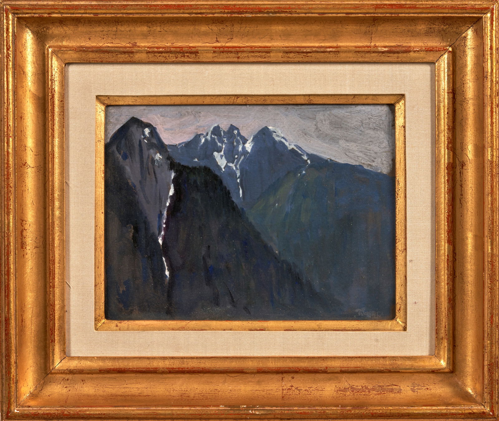 Frederick Judd Waugh (American, 1861-1940) Head of Jervis Inlet from Queen's Reach (1 of 3)