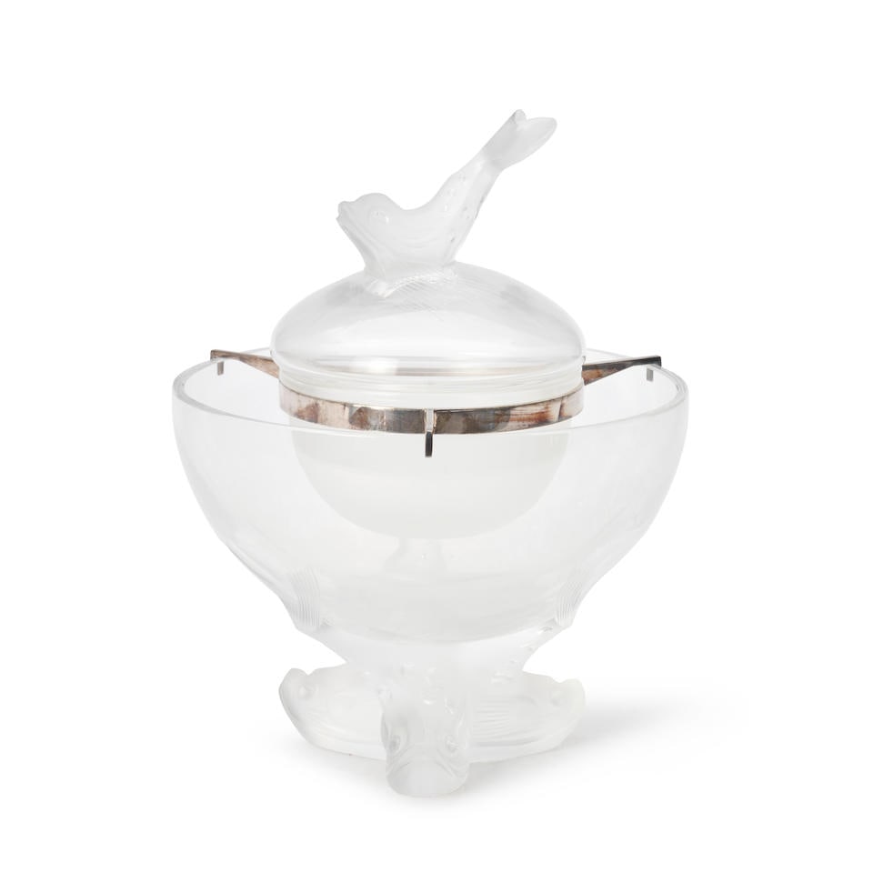 LALIQUE 'IGOR' CAVIAR SERVER  Mid 20th century (1 of 1)