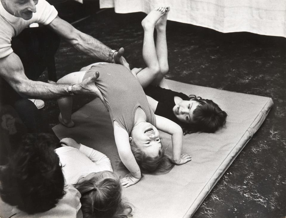 Esther Bubley (1921-1998); Carlos Studio, NYC;: Esther Bubley (1921-1998) Carlos Studio, NYC, 1957-58 Gelatin silver print; with the artist's stamp in ink on the verso, titled and annotated in pencil. 10 3/8 x 13 3/8 in. (26.4 x 34.0 cm) For furth