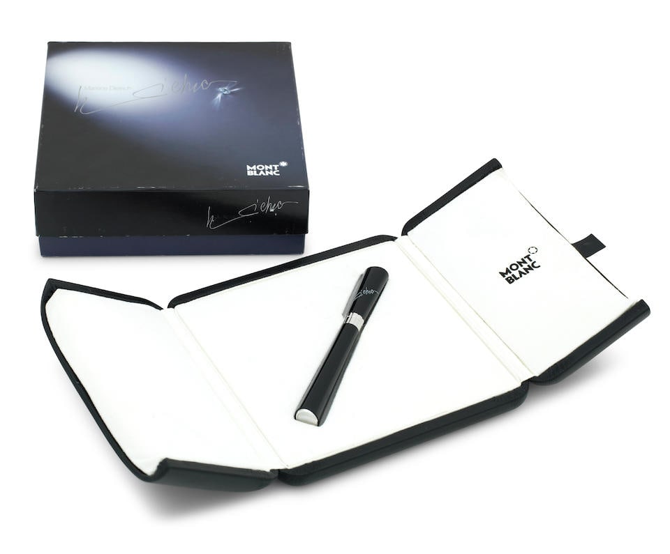 MontBlanc. A 'Marlene Dietrich' Fountain Pen (1 of 1)