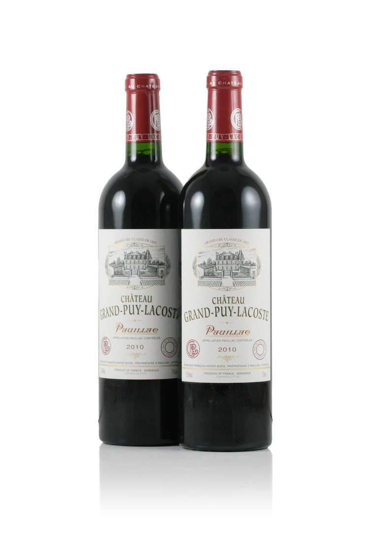 Château Grand-Puy-Lacoste, 2010 (12 x 750ml): Château Grand-Puy-Lacoste, 2010 (12 x 750ml) Region: Pauillac Packaging: original wooden case For further information on this lot please visit Bonhams.com For further information about this lot p