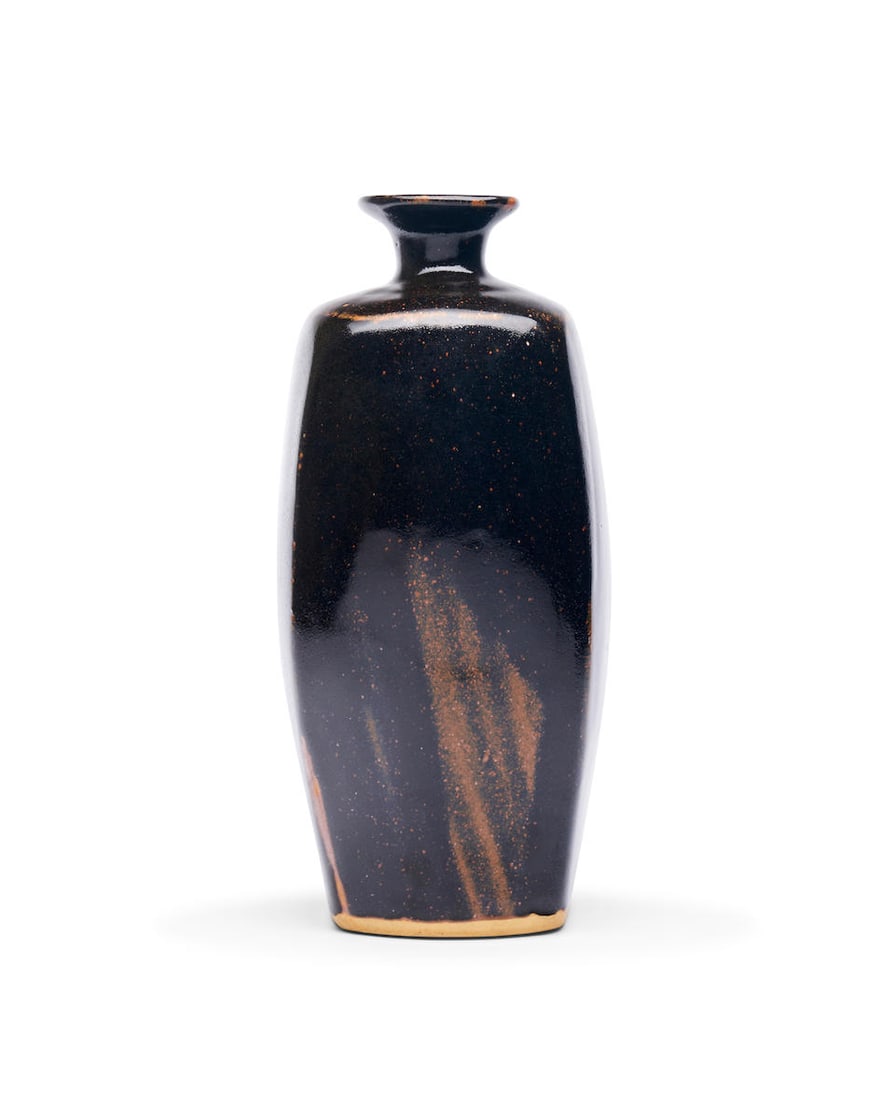 Bernard Leach (British, 1887-1979) Large squared bottle vase, circa 1960 height: 38.0cm (1 of 1)