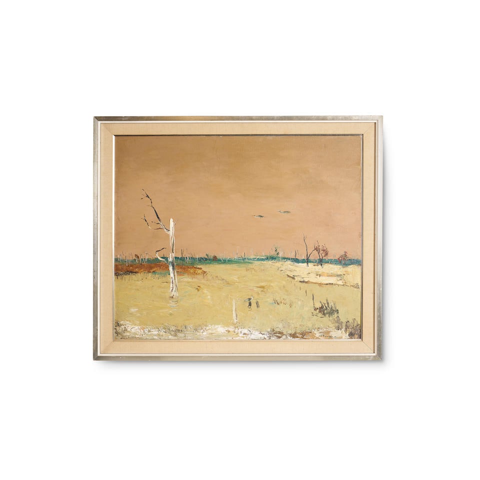 Sali Herman (1898-1993) Landscape, 1969: Sali Herman (1898-1993) Landscape, 1969 signed and dated lower right: 'S.Herman 69' oil on canvas 63.0 x 76.0cm (24 13/16 x 29 15/16in). Footnotes: PROVENANCE Sotheby's, Melbourne, 22 April 1991, lot