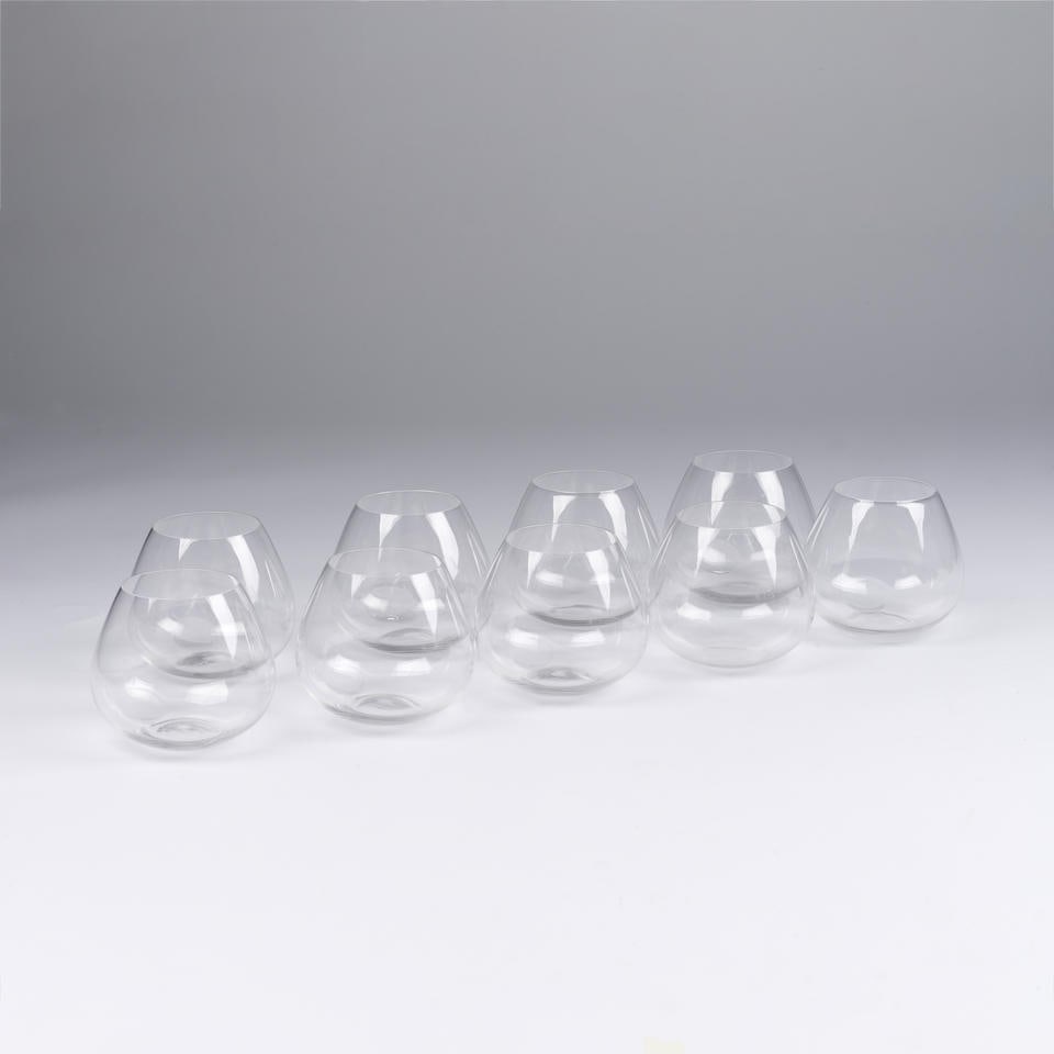 ELSA PERETTI (1940-2021) Ensemble de six verres à spiritueux de la collection Thumbprint (1 of 2)