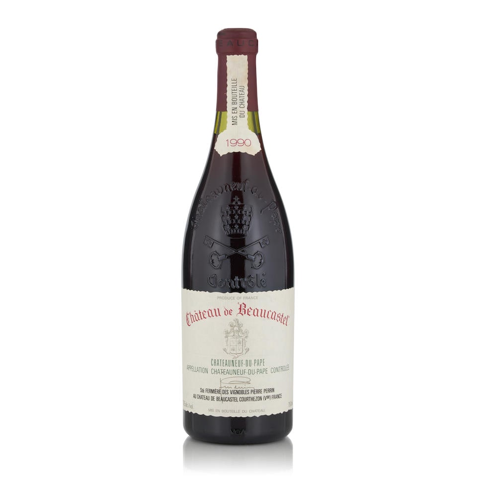 Château de Beaucastel Châteauneuf du Pape, 1990 (1 bottle, 750ml) (1 of 1)