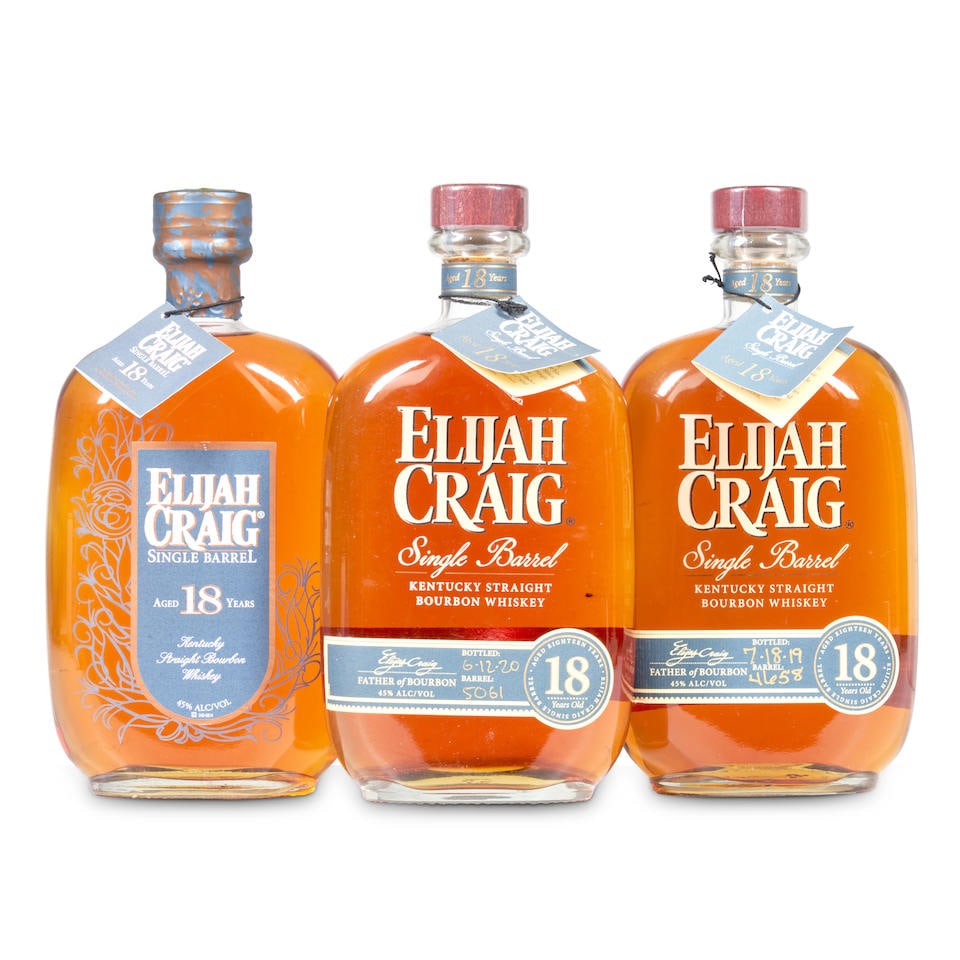 Elijah Craig 18 Years Old (1 bottle, 750ml) Elijah Craig 18 Years Old (1 bottle, 750ml) Elijah C... (1 of 1)