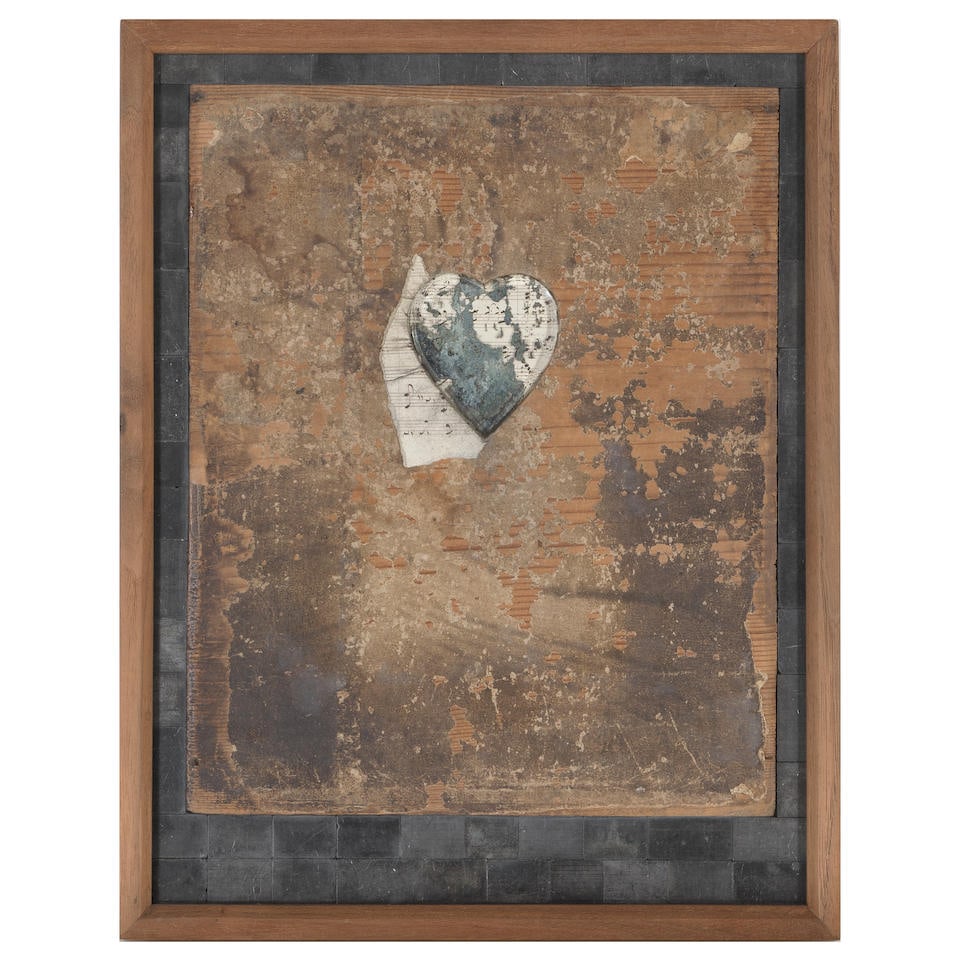 Varujan Boghosian (American, born 1926) The glass heart, 1989 14 1/4 x 11 1/4in (36.2 x 28.6cm);... (1 of 1)