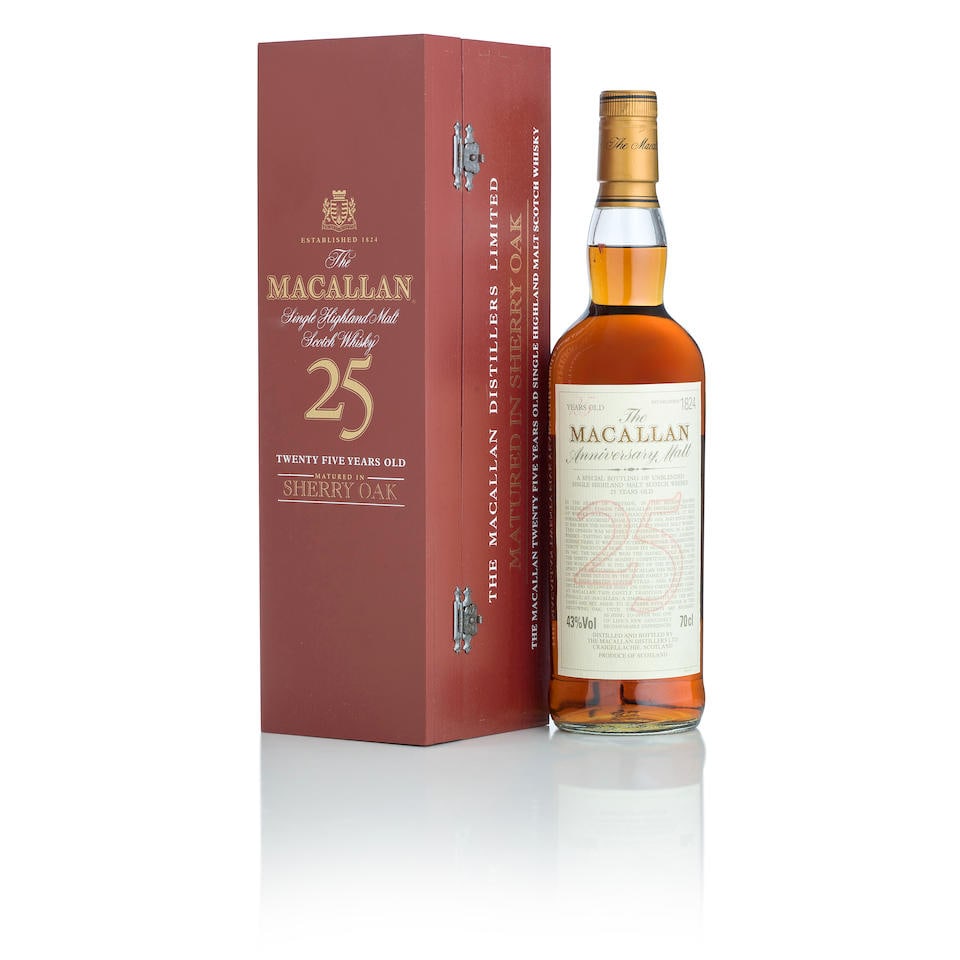 The Macallan Anniversary Malt 25 Year Old (1x 70cl) (1 of 2)