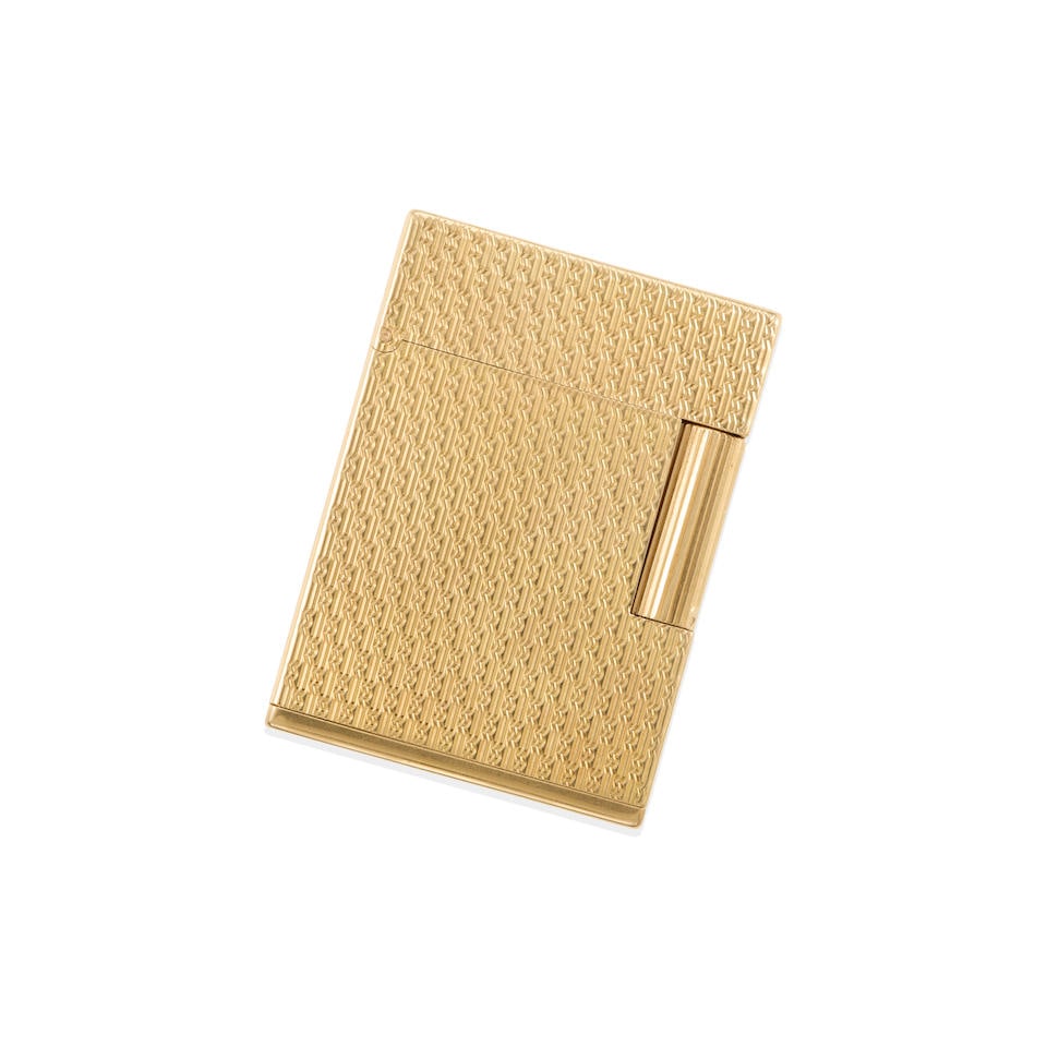 S.J. DUPONT: 18K GOLD LIGHTER (1 of 4)