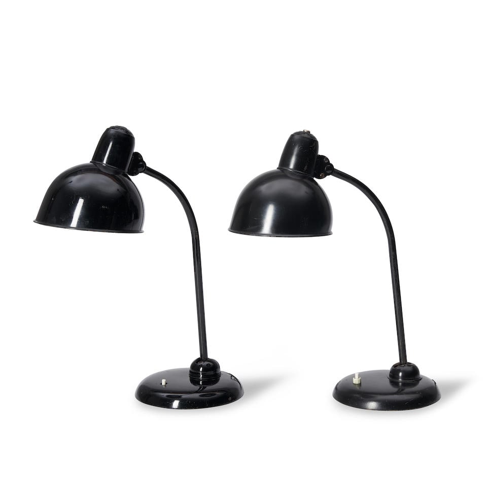 NEAR PAIR OF CHRISTIAN DELL FOR KAISER & CO. 'IDELL' MODEL 6556 TASK LAMPS Neheim-Husten, German... (1 of 1)