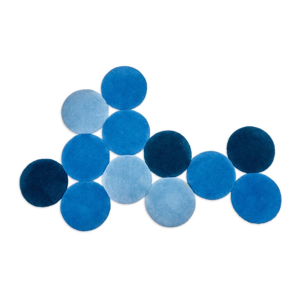 RONAN (B. 1971) AND ERWAN (B. 1976) BOUROULLEC 'BLUE GRAPPE' RUG Aubusson-Felleton, France, date... (1 of 3)