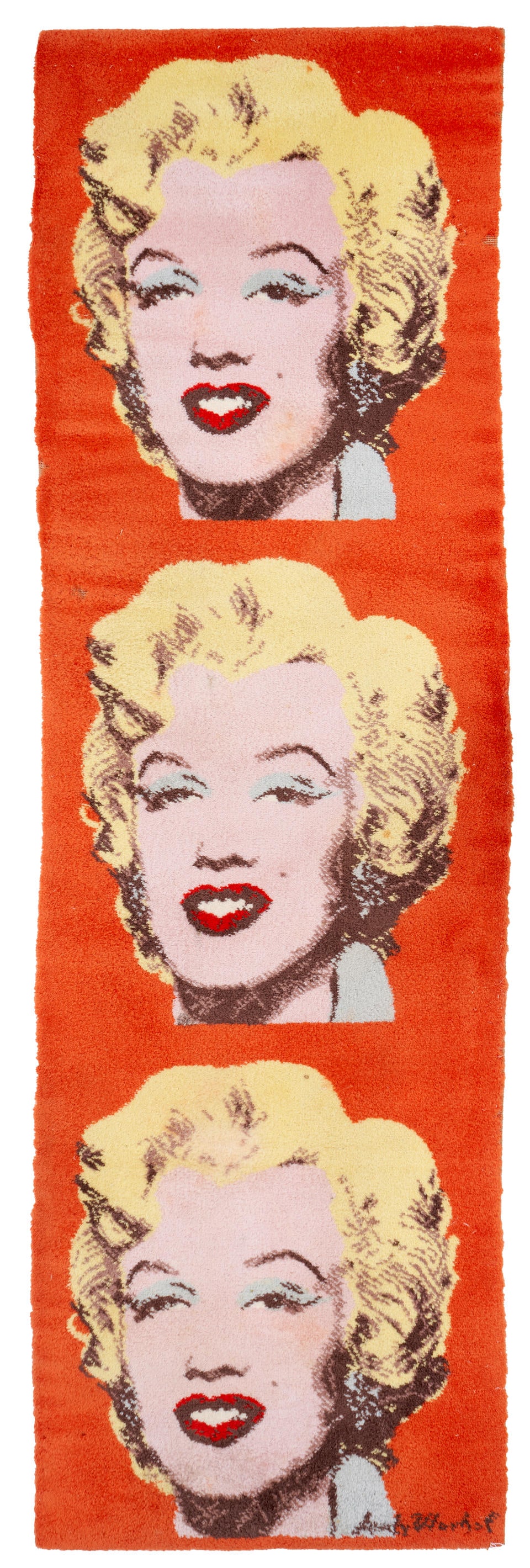 'MARYLIN MONROE' RUG AFTER ANDY WARHOL Denmark, Ege Axminster, late 20th/early 21st century, woo... (1 of 3)