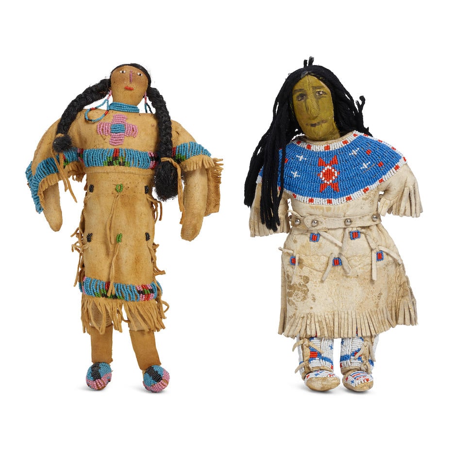 Two Plains beaded dolls (1 of 2)