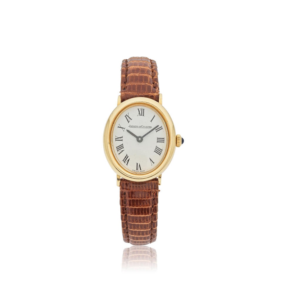 Jaeger-LeCoultre. A fine lady's 18K gold manual wind wristwatch Jaeger-LeCoultre. Belle montre b... (1 of 4)