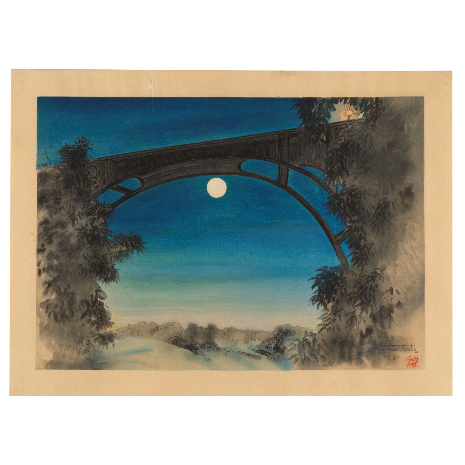 CHIURA OBATA (1885-1975) Showa era (1926-1989) (1 of 1)