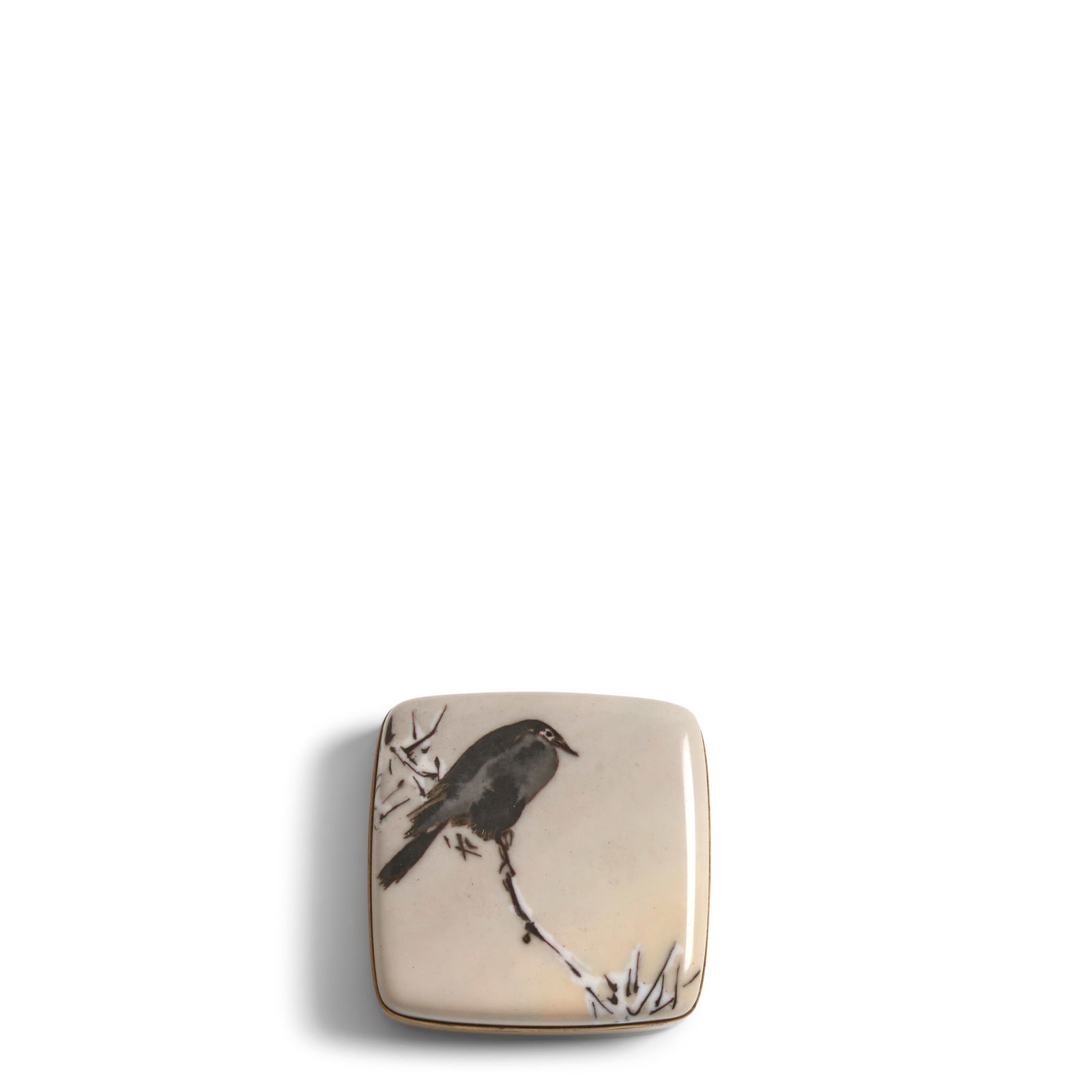 ATTRIBUTED TO NAMIKAWA SŌSUKE (1847-1910) A Fine Cloisonné-Enamel Rounded Rectangular ... (1 of 1)