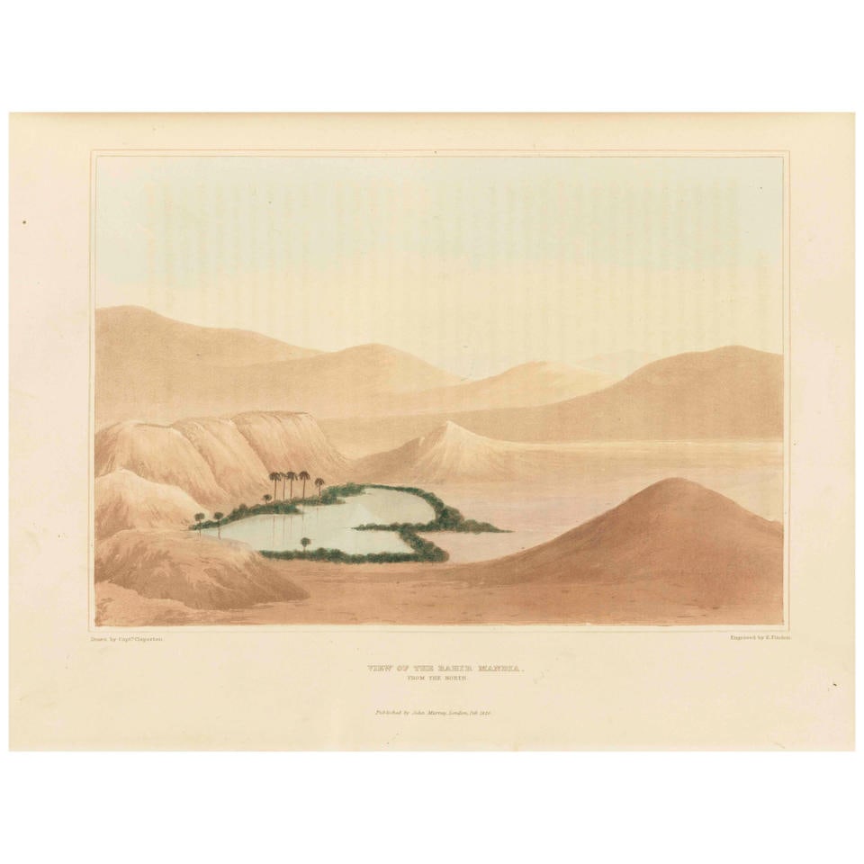 RARE DENHAM PRESENTATION COPY. DENHAM, DIXON; AND HUGH CLAPPERTON Narrative of Travels and Disco...: RARE DENHAM PRESENTATION COPY. DENHAM, DIXON; AND HUGH CLAPPERTON Narrative of Travels and Discoveries in Northern and Central Africa, in the Years 1822, 1823, and 1824. London: John Murray, 1826. 4to