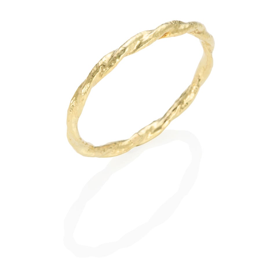 IPPOLITA: 18K GOLD BANGLE BRACELET (1 of 2)