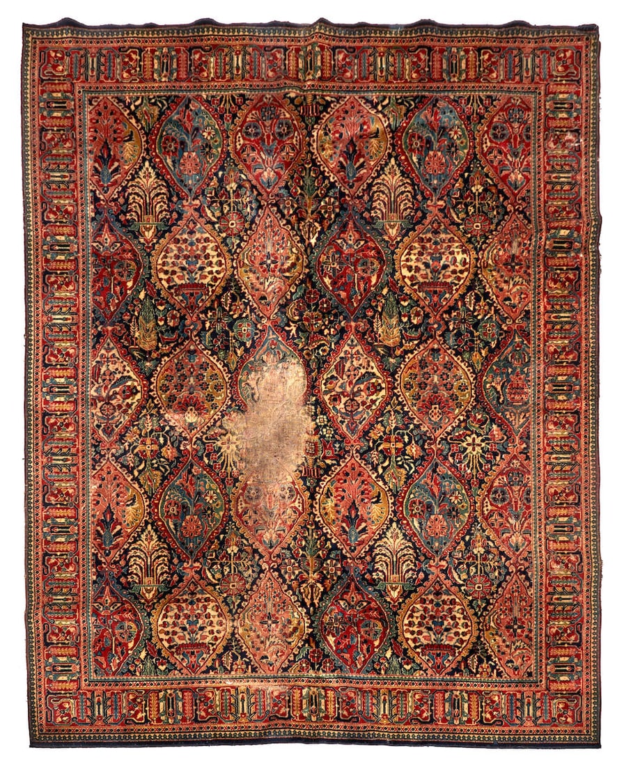 MACHINE-MADE BAKTIARI CARPET (1 of 3)