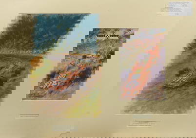 Peter Hearsey (British), a preliminary poster design for the 2011 Goodwood Festival of Speed, (1 of 1)