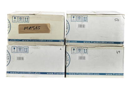 Four boxed 1:48 scale die-cast models of German WWII Junkers and Focke-Wulf aircraft by Franklin... (1 of 1)