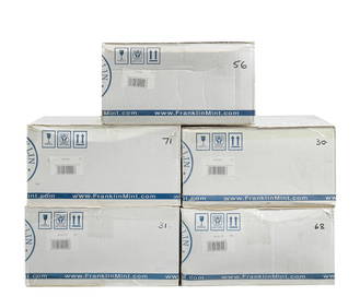 Five boxed 1:48 scale die-cast models of WWII Japanese Mitsubishi 'Zero' fighter aircraft by Fra... (1 of 1)