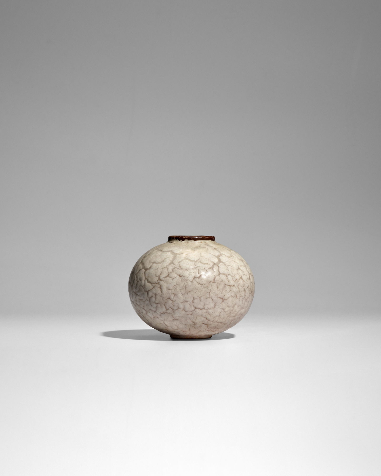 ÉMILE DECOEUR (1876-1953) Vasecirca 1920crackle-glazed stoneware, incised monogram mark 'ED... (1 of 1)