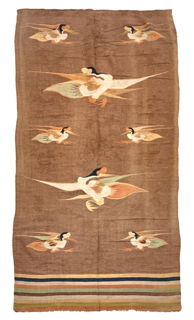 Mongolian Kilim Mongolia 4 ft. 7 in. x 8 ft. 6 in. (1 of 5)